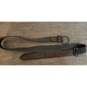 Men’s Nautica Voyage 83 Anchor Leather Stretch Belt size 38/95